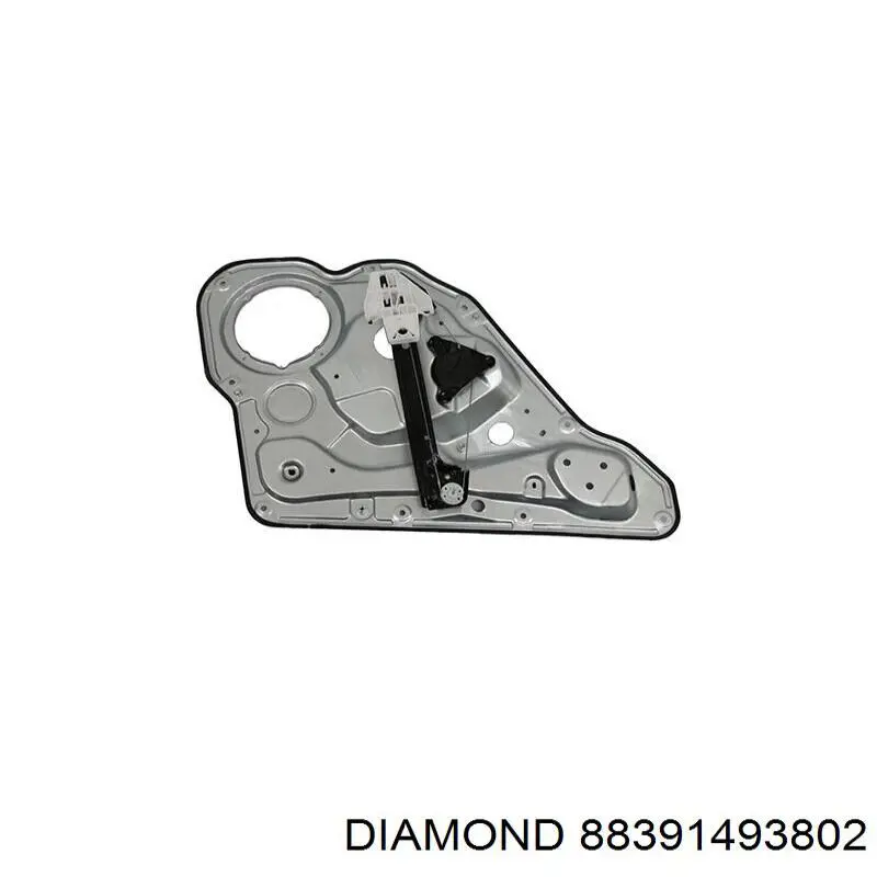 Механизм стеклоподъемника двери задней, правой VAG 1M0839730F цена, от 15.20 USD