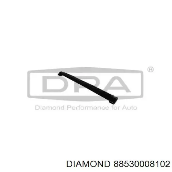 Накладка (молдинг) порога наружная левая Diamond/DPA 88530008102