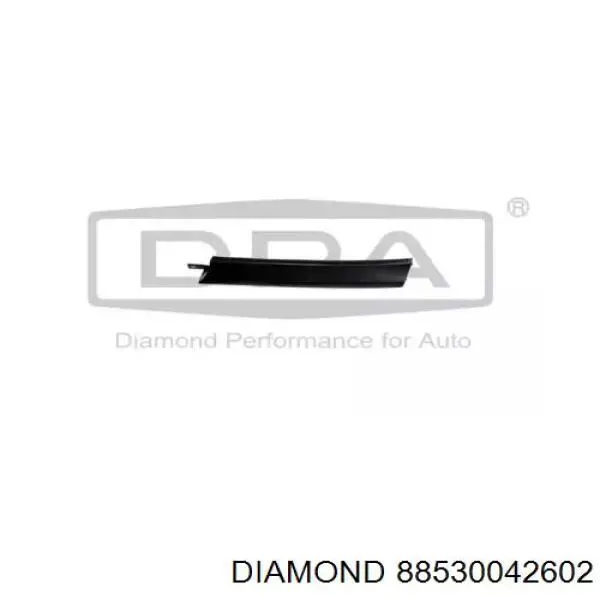 Ресничка (накладка) левой фары Diamond/DPA 88530042602