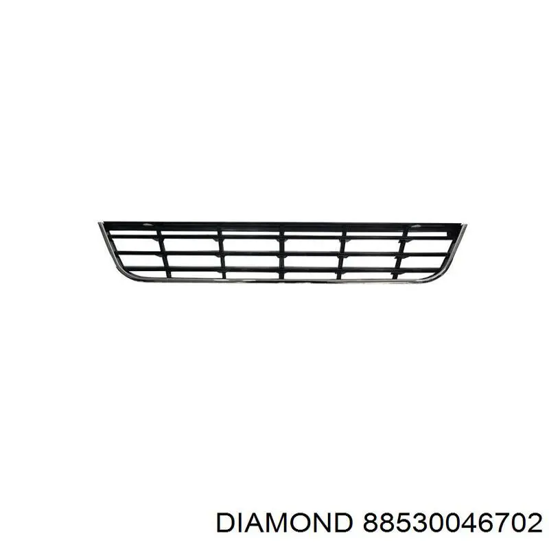 88530046702 Diamond/DPA grelha central do pára-choque dianteiro