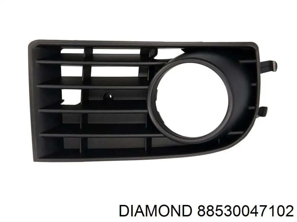 Решетка переднего бампера, левая Diamond/DPA 88530047102 цена, от 4.63 USD