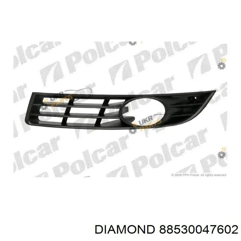 Заглушка ПТФ бампера переднего левая Polcar 9555273 цена, от 5.85 USD