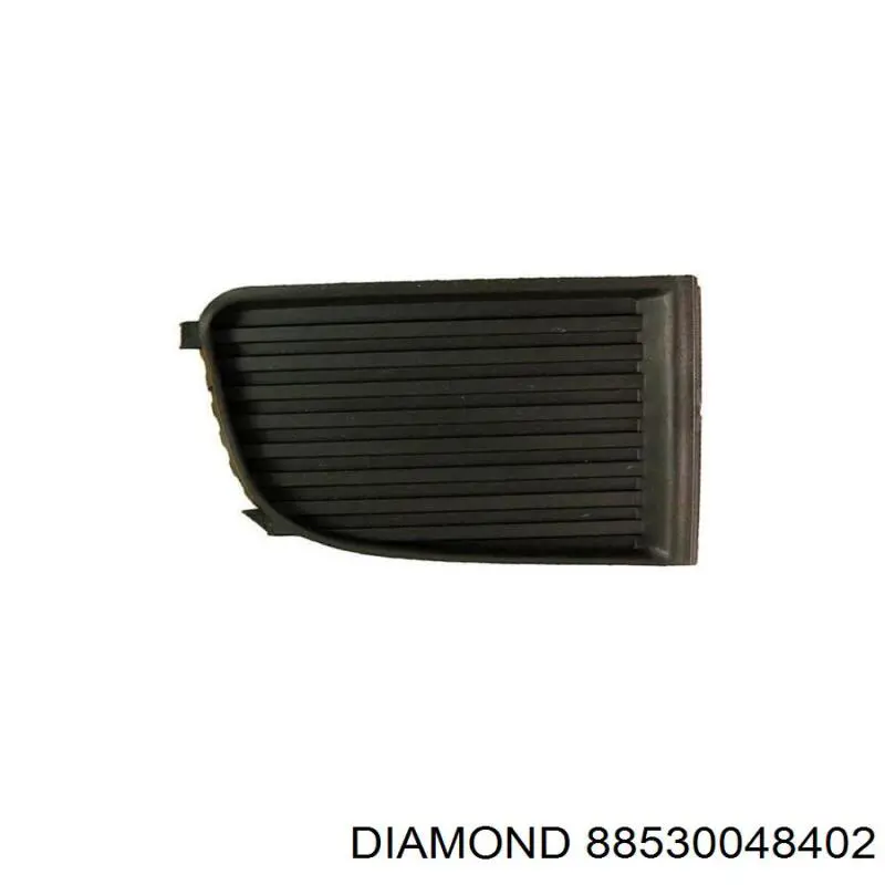88530048402 Diamond/DPA решетка бампера переднего левая