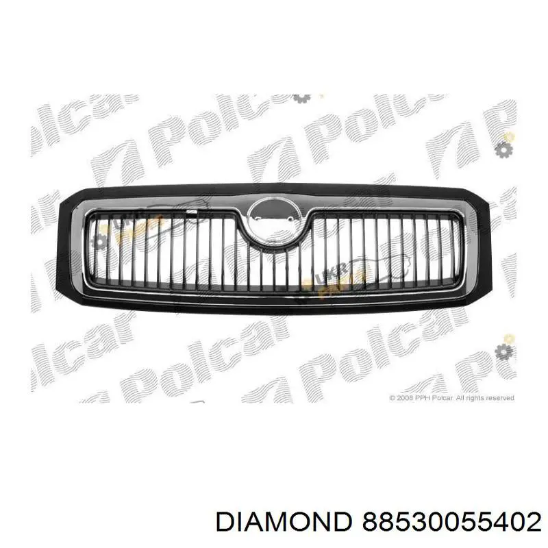 88530055402 Diamond/DPA Решетка радиатора