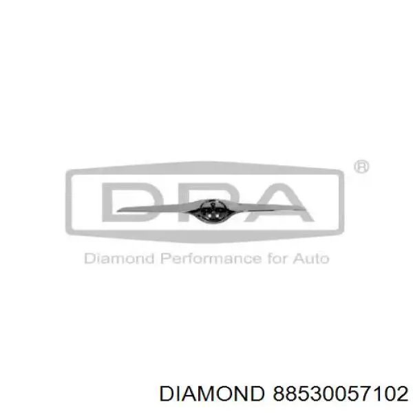 88530057102 Diamond/DPA молдинг капота