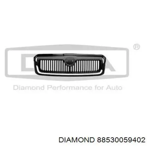 88530059402 Diamond/DPA Решетка радиатора