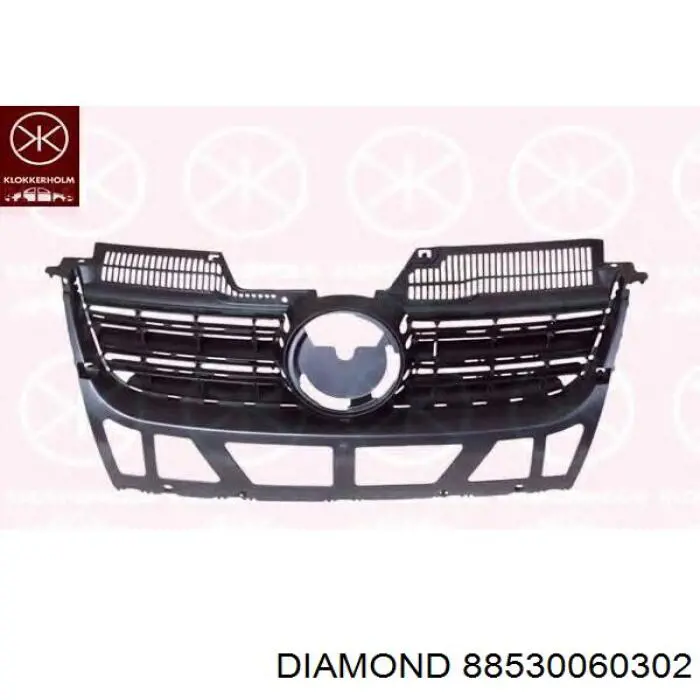 Облицовка радиатора Diamond/DPA 88530060302 цена, от 21.78 USD