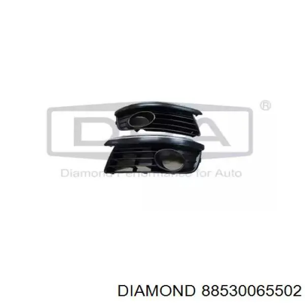 88530065502 Diamond/DPA заглушка (решетка противотуманных фар бампера переднего левая)