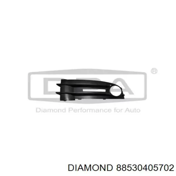 Заглушка, решетка противотуманных фар бампера переднего, правая Diamond/DPA 88530405702 цена, от 7.75 USD