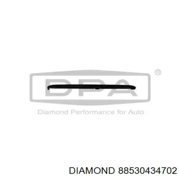 Накладка дверного порога внутренняя правая Diamond/DPA 88530434702