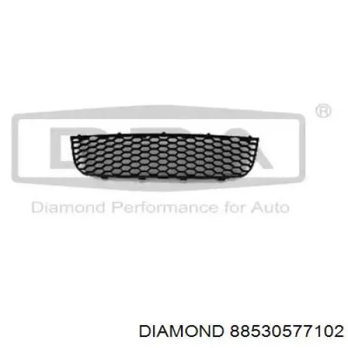 88530577102 Diamond/DPA решетка бампера переднего центральная