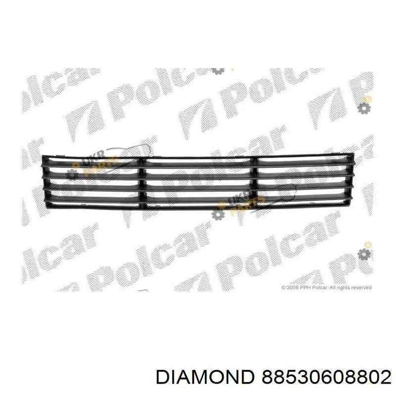 Решетка бампера переднего центральная Diamond/DPA 88530608802 цена, от 9.97 USD