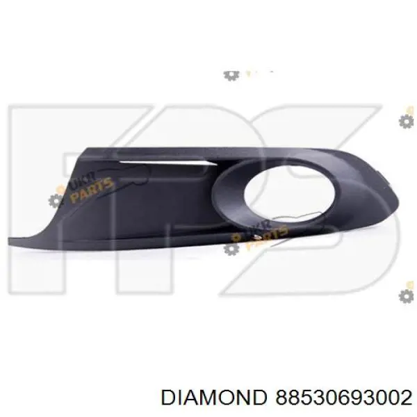 Заглушка ПТФ бампера переднего левая Signeda PVW99066GAL цена, от 5.19 USD