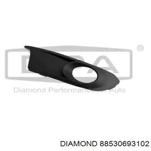88530693102 Diamond/DPA заглушка (решетка противотуманных фар бампера переднего правая)