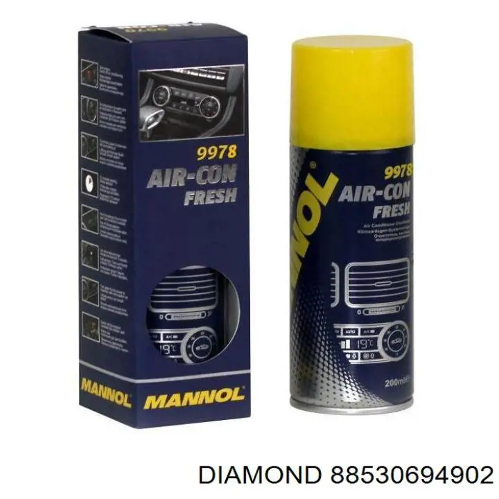 Купить 88530694902 Diamond/DPA Ободок (окантовка) фары противотуманной правой