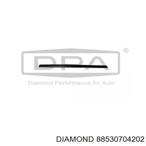 88530704202 Diamond/DPA Молдинг передней правой двери