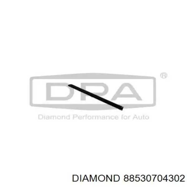 88530704302 Diamond/DPA Молдинг задней левой двери