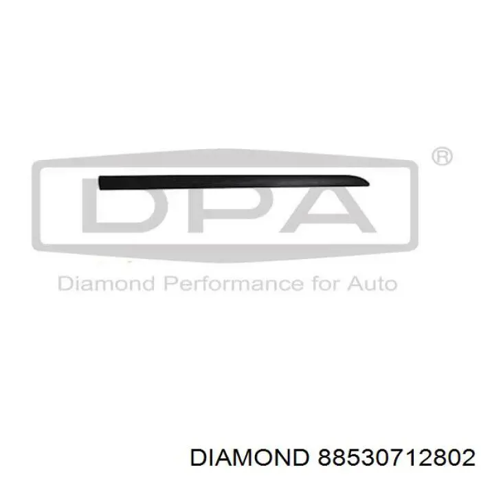 Молдинг двери передней правой Diamond/DPA 88530712802 цена, от 7.63 USD