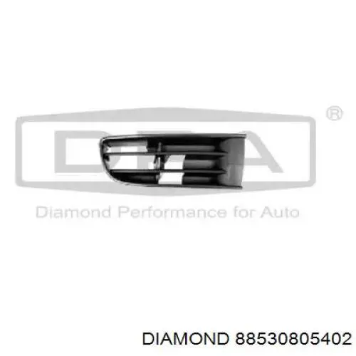 88530805402 Diamond/DPA grelha direita do pára-choque dianteiro