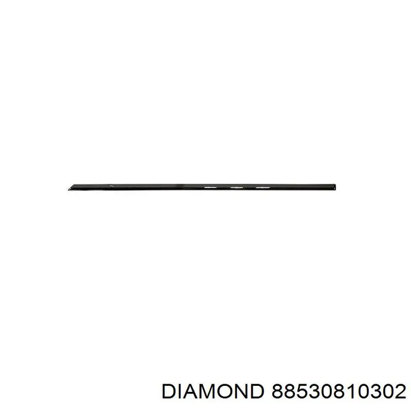 Молдинг двери задней левой верхний Diamond/DPA 88530810302