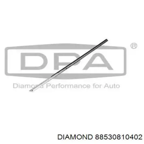Молдинг двери задней правой верхний Diamond/DPA 88530810402
