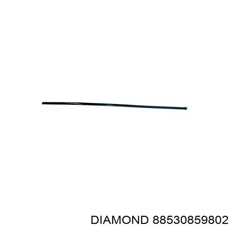 Молдинг двери передней правой Diamond/DPA 88530859802