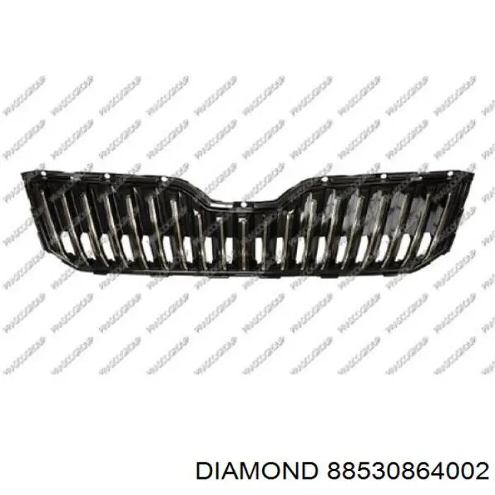 Облицовка радиатора Diamond/DPA 88530864002 цена, от 55.37 USD