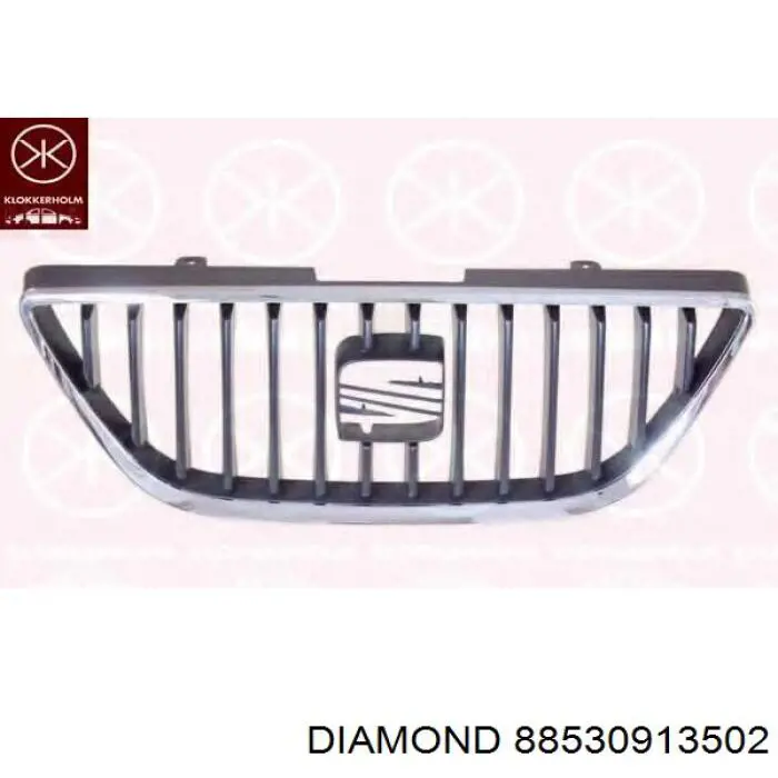 Купить 88530913502 Diamond/DPA Решетка радиатора