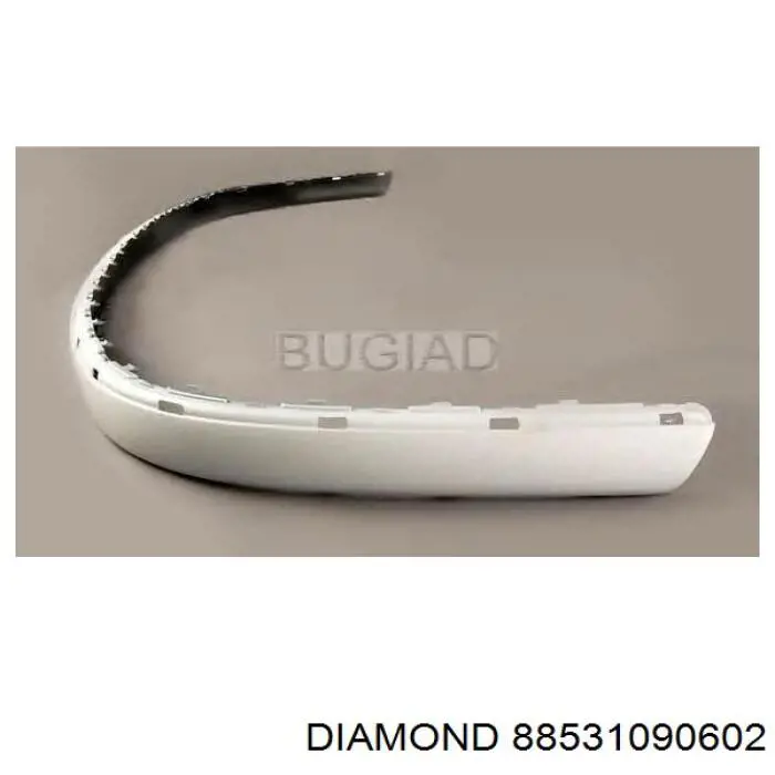Решетка переднего бампера, правая Diamond/DPA 88531090602 цена, от 4.66 USD