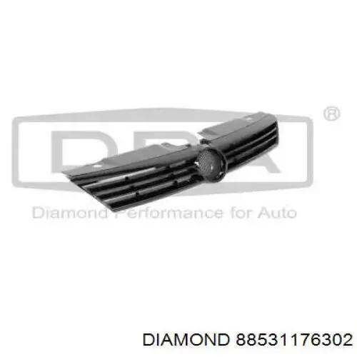 Облицовка радиатора Diamond/DPA 88531176302 цена, от 46.82 USD