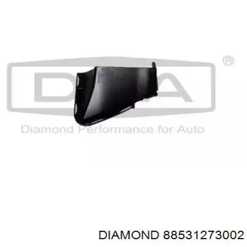 Решетка бампера переднего внутренняя левая Diamond/DPA 88531273002