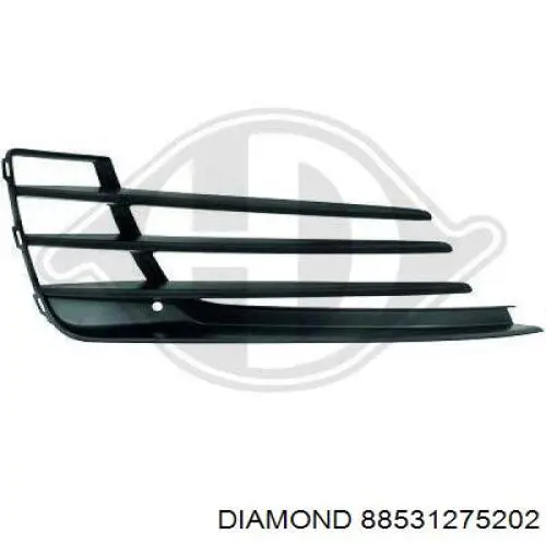 Купить FP7431938 FPS Решетка бампера переднего правая