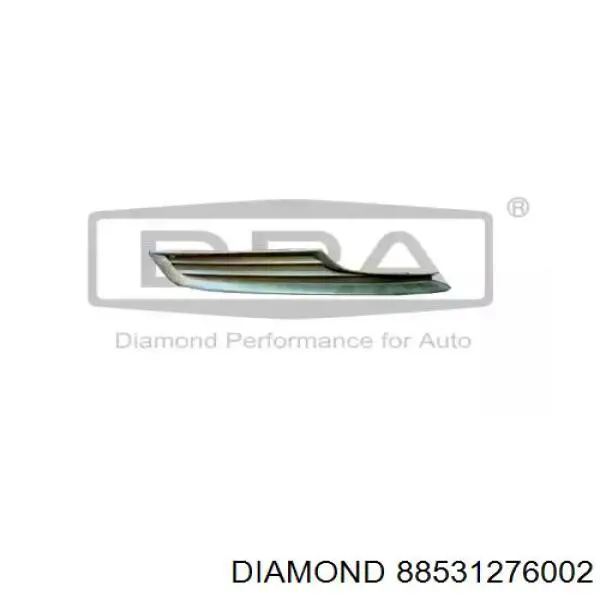 Решетка бампера переднего правая нижняя Diamond/DPA 88531276002
