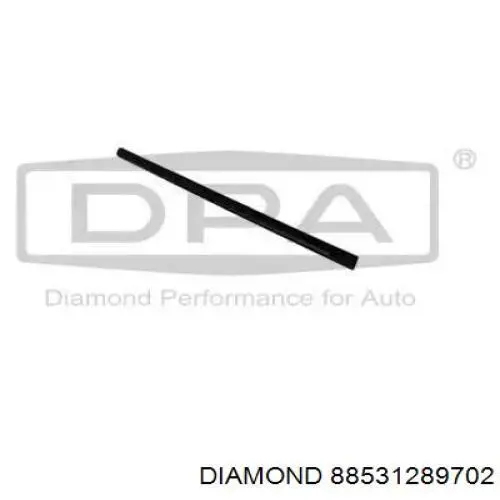 Молдинг двери задней правой Diamond/DPA 88531289702