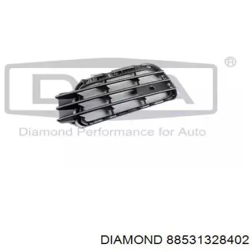 88531328402 Diamond/DPA решетка бампера переднего левая