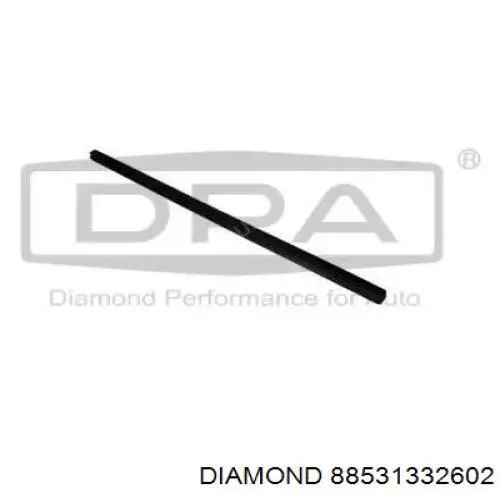 88531332602 Diamond/DPA молдинг двери передней правой