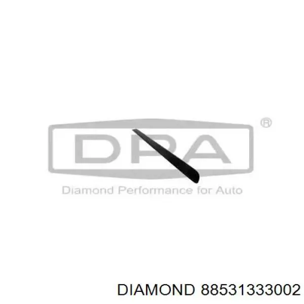 Молдинг двери задней правой Diamond/DPA 88531333002