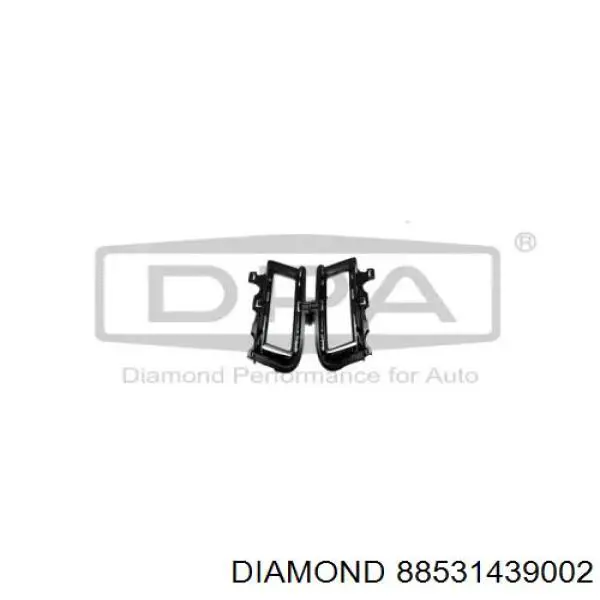 88531439002 Diamond/DPA заглушка (решетка противотуманных фар бампера переднего правая)