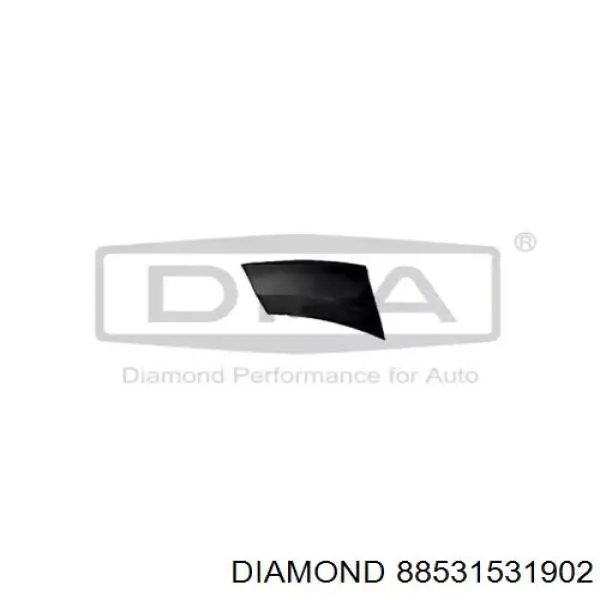 88531531902 Diamond/DPA накладка крыла переднего левого
