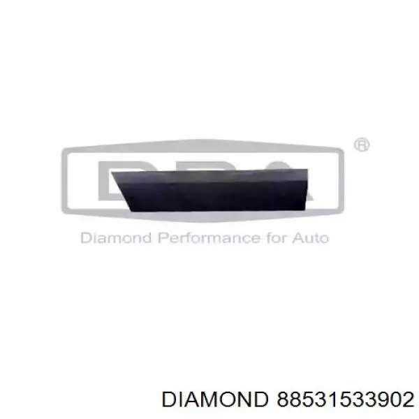 88531533902 Diamond/DPA молдинг двери передней левой нижний