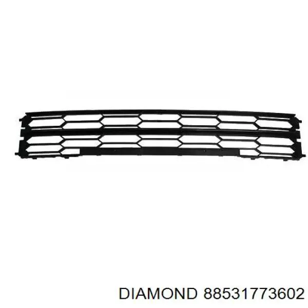 88531773602 Diamond/DPA решетка бампера переднего центральная