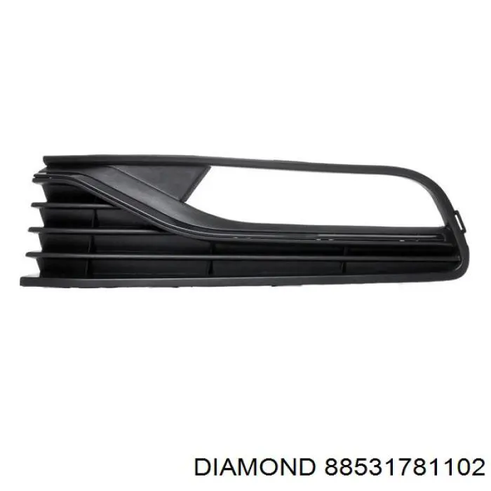 Решетка бампера переднего центральная Diamond/DPA 88531781102 цена, от 25.15 USD