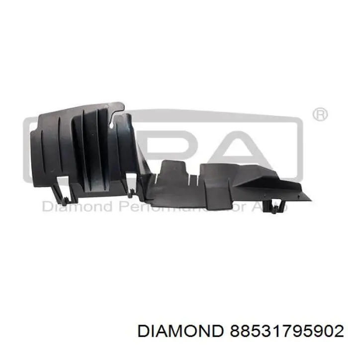 Облицовка радиатора Diamond/DPA 88531807602 цена, от 22.55 USD