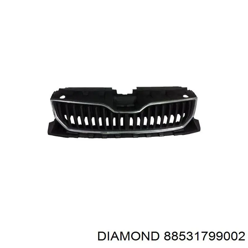 Облицовка радиатора Diamond/DPA 88531799102 цена, от 25.44 USD