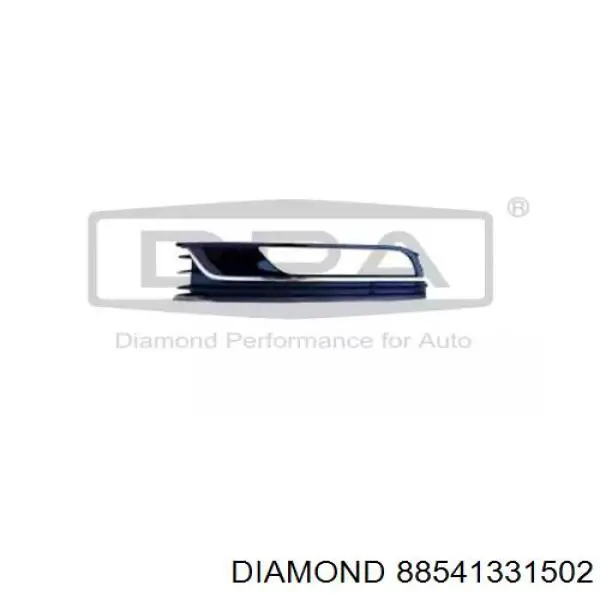 Решетка бампера переднего левая 88541331502 Diamond/DPA