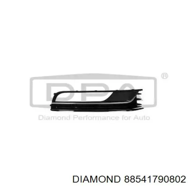 88541790802 Diamond/DPA Правая решетка переднего бампера