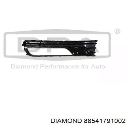Решетка бампера переднего внутренняя правая DIAMOND 88541791002