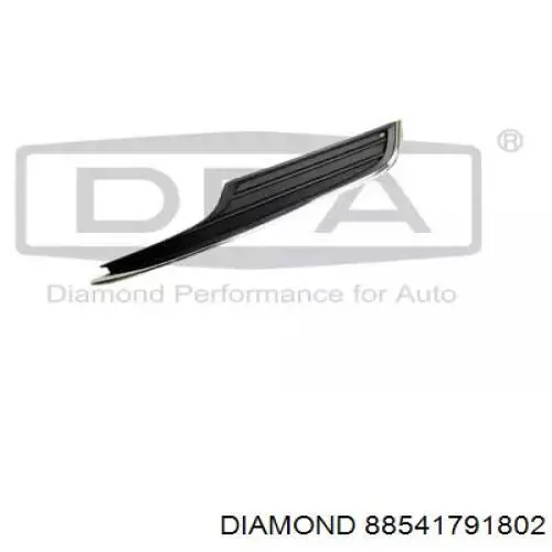 88541791802 Diamond/DPA Решетка бампера переднего левая