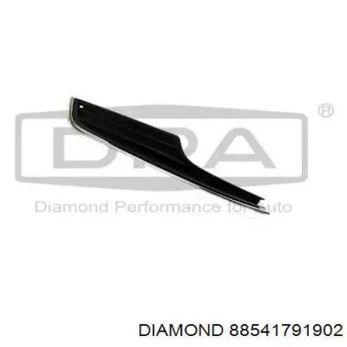 Решетка бампера переднего правая нижняя Diamond/DPA 88541791902