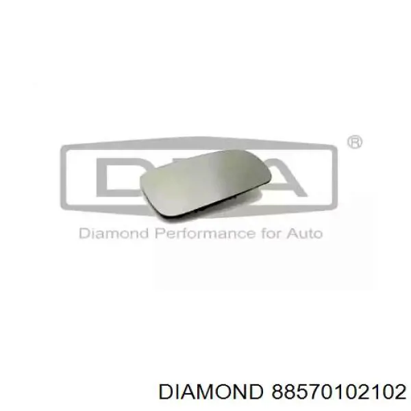 Купить 88570102102 Diamond/DPA Стекло правого зеркала заднего вида